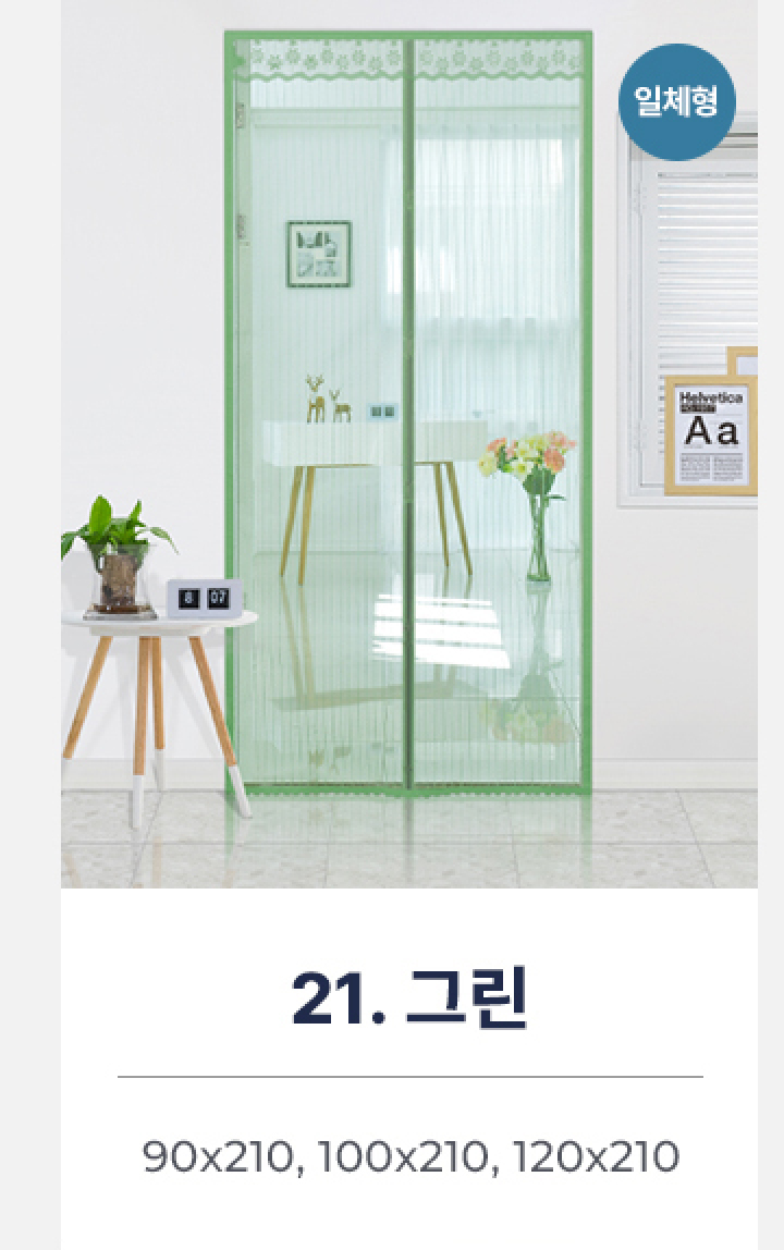 21.현관형 베이직 - 그린