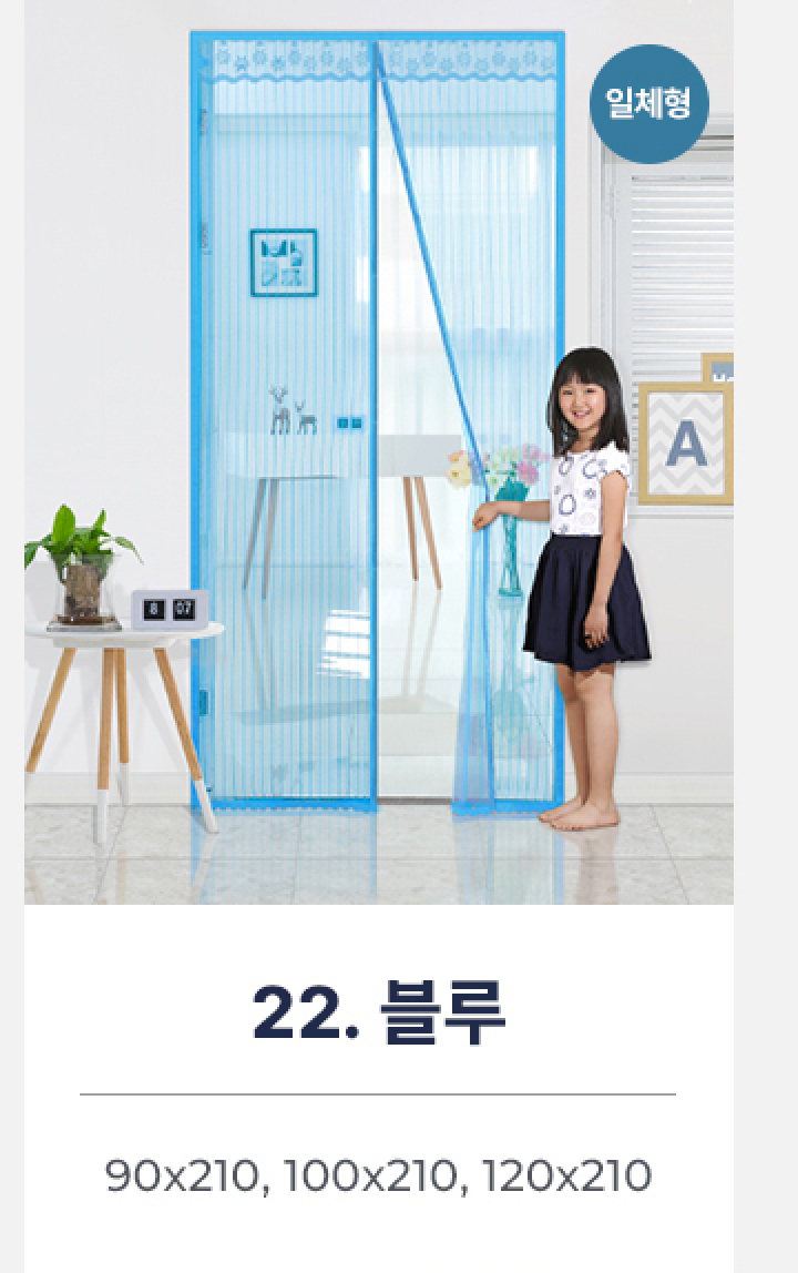 22.현관형 베이직 - 블루